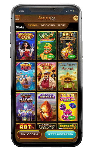Amunra Casino Download Mobiele App